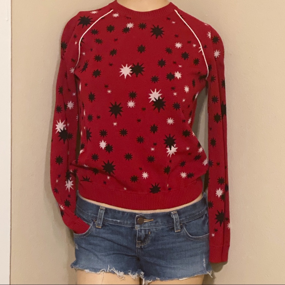 Red Valentino “stars and shadows” Sweater - XS - Picture 1 of 5